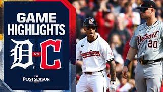 Tigers vs. Guardians ALDS Game 5 Highlights 101224  MLB Highlights