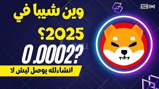 عملة شيبا وين ممكن توصل في سنة 2025؟