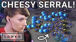 StarCraft 2 Serrals SNEAKY ZERGLING ALL-IN vs Dark Best-of-5