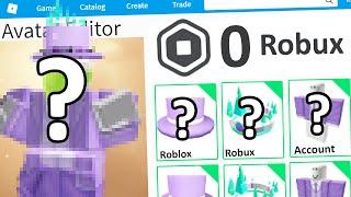 I used 0 ROBUX to make the RICHEST Roblox Account