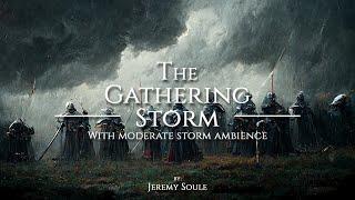Jeremy Soule Skyrim — The Gathering Storm Extended - with moderate “Storm Ambience” 1 Hr.