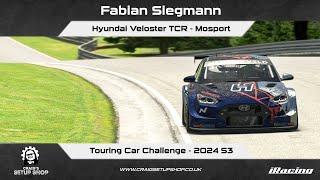 iRacing - 24S3 - Hyundai Veloster TCR - Touring Car Challenge - Mosport - FS