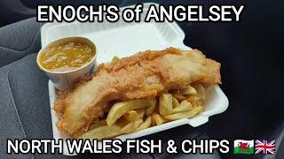 ENOCHS Fish & Chips ANGLESEY NORTH WALES BRITISH FOOD