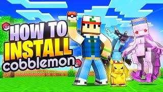 How To Install Cobblemon Mod Minecraft 1.20.1 Pokemon Mod