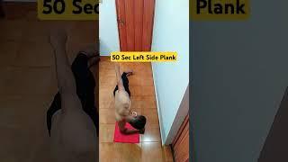 Left Side Plank #gym #fitness #shorts