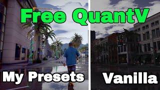 How To Install QuantV Graphics Mod IN GTA5 Bast FREE Graphics With My Custom Enb & Reshade