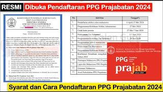 RESMI Dibuka Pendaftaran PPG Prajabatan 2024  Syarat Jadwal Bidang Studi Cara Daftar PPG Prajab