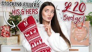 HIS & HERS CHRISTMAS STOCKING FILLER GIFT IDEAS UNDER £20