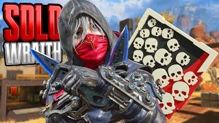 INSANE Wraith SOLO 26 KILLS and 4975 Damage Apex Legends Gameplay Season 21