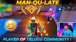 Manipulate  ManQuLate  Funny Highlight  - Free Fire Telugu - MBG ARMY