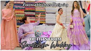 I made Outfits From Scratch for Wedding️ LifeWithZainab  Affordable Market Hunt