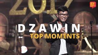 Maharaja Lawak Mega 2017  Dzawin Top Moments