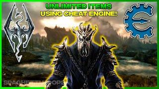 Skyrim - How to Get UNLIMITED Items using Cheat Engine