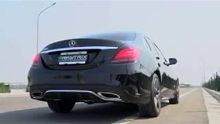 2019 Facelift Mercedes Benz C-Class C300 w Armytrix Valvetronic Exhaust Clean Racing Sound