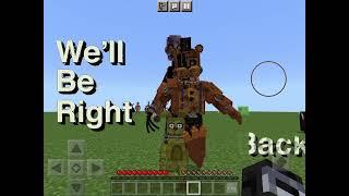 MinecraftFNaF FNaF Universe Mod but it’s for MINECRAFT MCPE