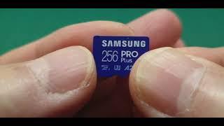 Samsung PRO Plus 256GB Micro SD Card Fake or Genuine review