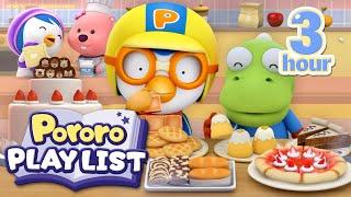 3 Hours Pororo Best Episode for Eating  Learn Healthy Eating Habits  Cartoons & Kids Animation