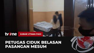 Belasan Pasangan Mesum Terjaring Razia Penyakit Masyarakat di Brebes  Kabar Utama Pagi tvOne