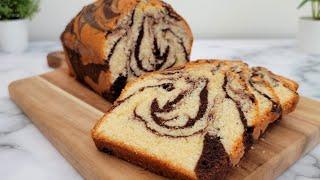 Easy Marble Cake Recipe  How To Make Marble Cake  Spicy foodz