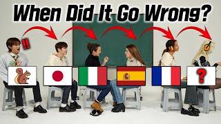 How English Sounds To Non-English Speakers l Japan Spain France Italy l FT. TOZ