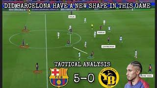 Barcelona 5-0 Young Boys  UCL  Are  JULES KOUNDE  Going Back To His  XAVI ROLE  ? 