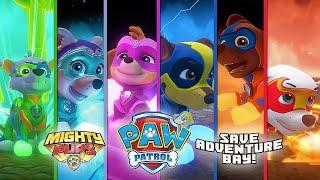 PAW Patrol Mighty Pups Save Adventure Bay - FULL MOVIE GAMEPLAY