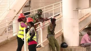 UNRA opens Kampala flyover to pedestrians