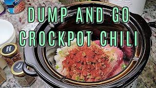 TURKEY CHILI  Slow Cooker Turkey Chili Recipe  Dump And Go CROCKPOT Meals