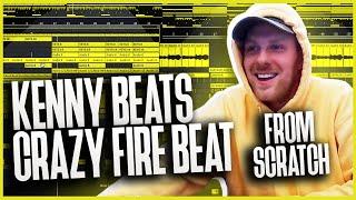 KENNY BEATS - MAKING a INSANE FIRE BEAT from *SCRATCH* best beat on stream ??  - LIVE 6821 