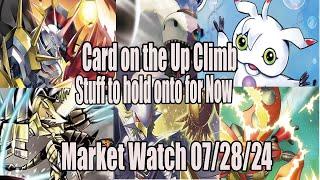 Cards are on a Climb Stuff to Hold onto for Now  Digimon Market Watch