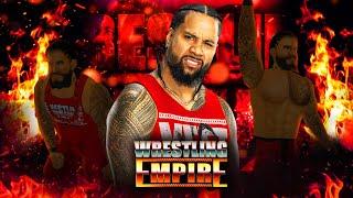 How To Make Jimmy Uso in Wrestling Empire 2024  NO YEET  The Bloodline  Wrestling Empire  AWE