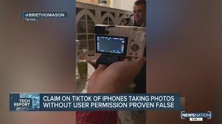 Claim on TikTok of iPhones taking photos without user permission proven false