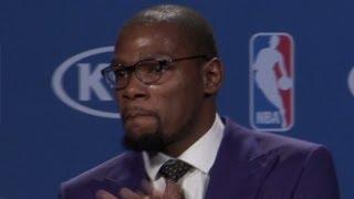 Kevin Durant in tears Mom is the real MVP