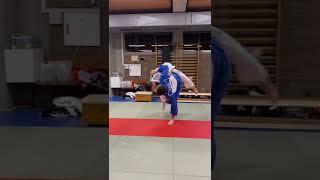 Uchi Mata from the sideway movement  #shorts#judo#karate