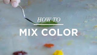 How to Mix Paint with Amy Wynne  CreativeLive