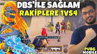 DBSİLE SAĞLAM RAKİPLERE 1VS4 ATTIM EFSANE TOKİ BASKINI  PUBG Mobile