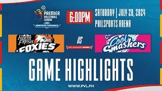 FFF vs. CCS - Highlights  Preliminaries  2024 PVL Reinforced Conference