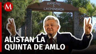 A cuatro días de que AMLO concluya su mandato “La Chingada” su quinta es remodelada…