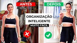 7 TÉCNICAS INFALÍVEIS PARA ORGANIZAR SEU GUARDA ROUPAS do zero