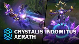Crystalis Indomitus Xerath Skin Spotlight - Pre-Release - PBE Preview - League of Legends