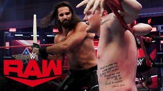 Seth Rollins & Murphy brutalize Dominik Mysterio with Kendo sticks Raw Aug. 10 2020