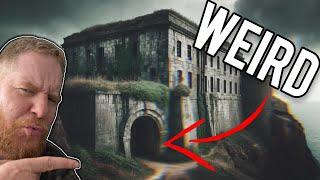 WEIRD finds in this old FORT  #explore #ww2