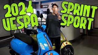 New 2024 Vespa Sprint 150 Sport