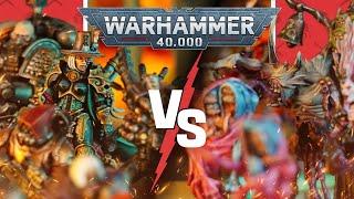 *NEW CODEX* Imperial Agents vs Chaos Daemons  Warhammer 40k Battle Report