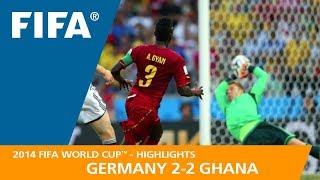 Germany v Ghana  2014 FIFA World Cup  Match Highlights