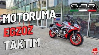 Motosikletime Yeni Egzoz ve QuickShifter Taktım