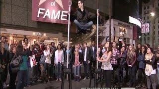 Michael Grandinetti Levitates Above Hollywood Blvd - Dont Blink 2015