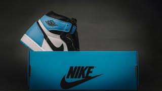 Nike Air Jordan 1 High OG UNC TOE Unboxing  UNC Jordan 1 Unboxing