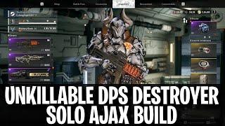 SOLO EVERYTHING WITH THIS FACE TANKING DPS AJAX BUILD  THE FIRST DESCENDANT