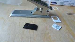 How to use a Micro SIM Cutter